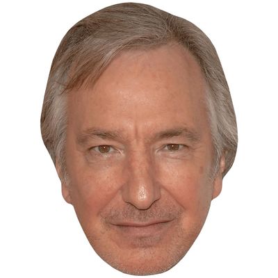 Alan Rickman (Stubble) Big Head. Larger than life mask.
