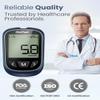GoChek Diabetes Test Kit, Blood Sugar Tester with Ketone and Hypo Warning, 450 Memory, Blood Glucose Monitor with Test Strips*50 and Lancet*50 -in mmol/L view 2