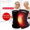 ruixin Heated Knee Brace Wrap,Tourmaline Self Heating Knee Pads, Magnetic Therapy Kneepads,Pain Relief Arthritis Brace Support,Patella Knee Sleeves Pads,Health Care Expert(Pair) view 3
