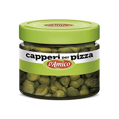 D'Amico Capperi per Pizza Capers for Pizza Glass 100g