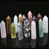 1PC Natural Crystal Hexagon Bar Crystal Point Mineral Ornament Health Healing Stones Wand Modern Home Decor Collect Gifts-Rose Quartz_70-80mm view 3