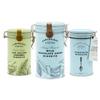 Cartwright & Butler | Biscuit Tin Trio | Presented in our Reusable Signature Clip-Lid Tins | Includes Milk Chocolate Chunk, Salted Caramel & Strawberry & White Chocolate Biscuits view 1