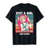 Just a girl who loves boba and Baking kawaii T-Shirt view 1
