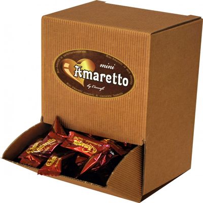 Chocolate Amaretti Covered With Dark Or Milk Chocolate - Small Sweet Chocolate Dragees In Single Portion (CIOCCAFE 'AMORETTO, MARSUPIO 500gr)