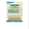 Dentek Green Brush Interdental Brushes - ISO/Size 3 - for Normal Interdental Spaces - Handle Made of FSC Certified Birch Wood - with Hygienic Protective Cap Made of Sugar Cane, 20 g view 1