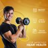 Ambrosial Omega 3 Fish Oil 1000mg | Fatty Acids | 180mg EPA & 120mg DHA | Supports Heart, Brain & Eye Health | Non-GMO | Gluten Free | 1000mg per Tablet - 60 Softgel view 3