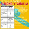 Fatt Keto Cookies - Almond & Vanilla - 5 x 30g - 1.5g Carbs - 100% Natural Snacks - Low Carb, Low Sugar, High Prebiotic Fibre & Sweetener Free - FattBar view 2