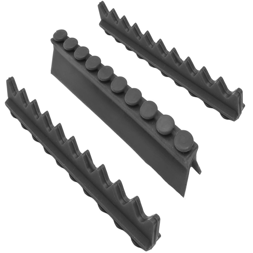 3 Silicone Rubber Insert Holder for Instruments Cassette (Black)