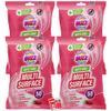 Buzz 200pk Anti-Bac Multisurface Wipes, 18cm x 19cm Rhubarb Scented Cleaning Wipes for Kitchen, Home & Office Surfaces, Multi-Purpose Surface Cleaner, Streak-Free, Quick-Drying, Remove Grease & Dirt view 1