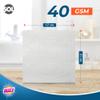 Buzz 200pk Anti-Bac Multisurface Wipes, 18cm x 19cm Rhubarb Scented Cleaning Wipes for Kitchen, Home & Office Surfaces, Multi-Purpose Surface Cleaner, Streak-Free, Quick-Drying, Remove Grease & Dirt view 2