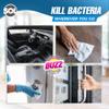 Buzz 200pk Anti-Bac Multisurface Wipes, 18cm x 19cm Rhubarb Scented Cleaning Wipes for Kitchen, Home & Office Surfaces, Multi-Purpose Surface Cleaner, Streak-Free, Quick-Drying, Remove Grease & Dirt view 3
