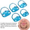 5Pcs Beard Shaper Goatee Beard Shaper Beard Styler Beard Styling Template Beard Shaving Template Beard Styling Tool view 3