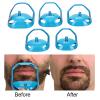 5Pcs Beard Shaper Goatee Beard Shaper Beard Styler Beard Styling Template Beard Shaving Template Beard Styling Tool view 4
