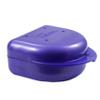 Bulk Pack of 48 Gum Shield Case - Mouthguard Box for Ortho Retainers, Sports Dental Appliances, Dentures & More (Purple) view 4
