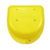 Bulk Pack of 48 Gum Shield Case - Mouthguard Box for Ortho Retainers, Sports Dental Appliances, Dentures & More (Glitter Yellow) view 3