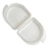 Bulk Pack of 48 Gum Shield Case - Mouthguard Box for Ortho Retainers, Sports Dental Appliances, Dentures & More (White) view 4