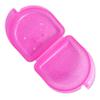 Bulk Pack of 48 Gum Shield Case - Mouthguard Box for Ortho Retainers, Sports Dental Appliances, Dentures & More (Glitter Pink) view 4