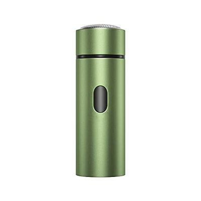Portable Electric Razor for Men, Wet & Dry Mens Razors for Shaving Electric Cordless, Mini USB Rechargeable Razor Face Shaver Rotary Shaver Electric Shaver Beard (Green)