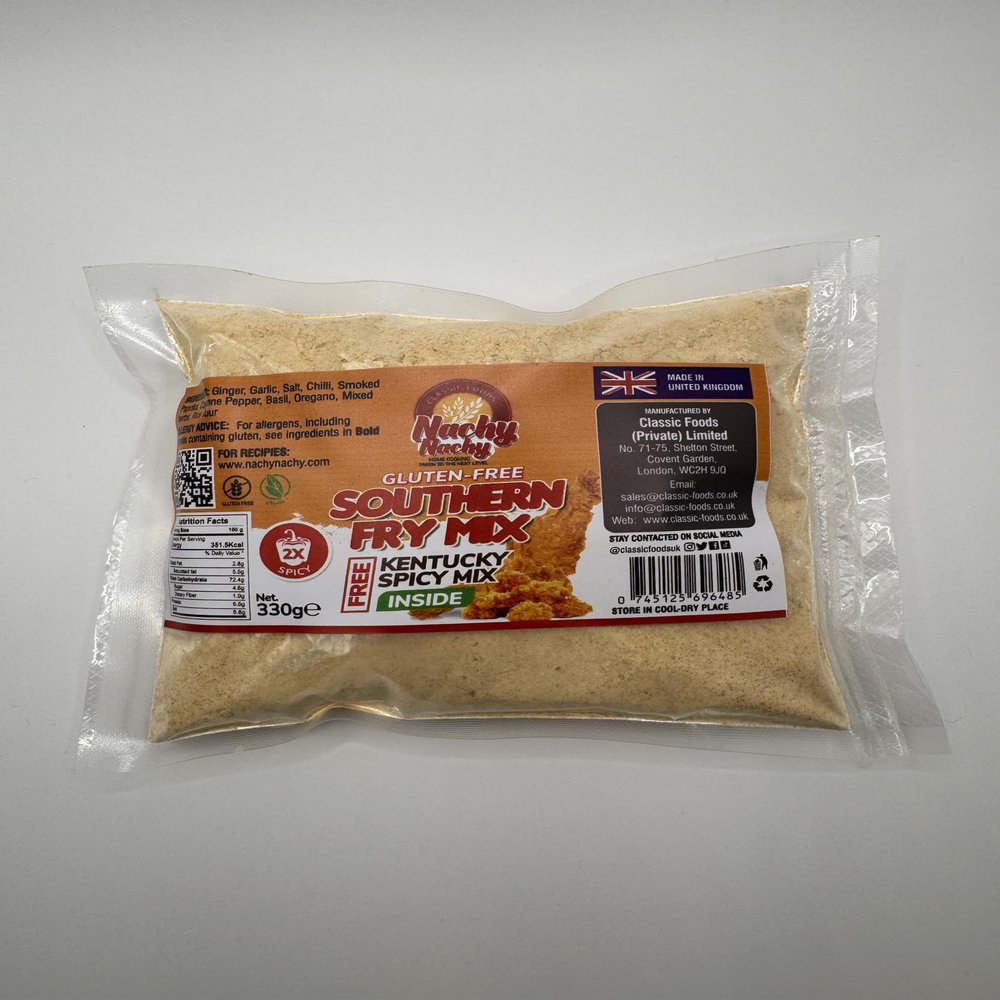 Nachy Nachy Gluten-Free Southern Fry Mix - Spicy