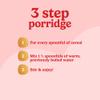 Cow & Gate Fruity Wholegrain Porridge Baby Food Cereal, 6+ Months, 125g (Pack of 5) view 3