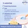 Aptamil Multigrain Banana and Berry Porridge Baby Food Cereal, 7+ Months, 200 g (Pack of 4) view 3