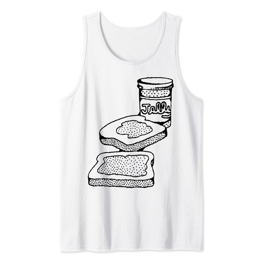 Peanut Butter Jelly Sandwich Tank Top
