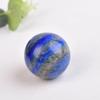 Natural Crystal Lazurite Quartz Ball Polished Globe Massaging Ball Stone Home Decor Exquisite Souvenirs Gifts-Lazurite_Ball_25-30mm view 1