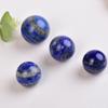 Natural Crystal Lazurite Quartz Ball Polished Globe Massaging Ball Stone Home Decor Exquisite Souvenirs Gifts-Lazurite_Ball_25-30mm view 2