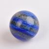 Natural Crystal Lazurite Quartz Ball Polished Globe Massaging Ball Stone Home Decor Exquisite Souvenirs Gifts-Lazurite_Ball_25-30mm view 3