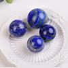 Natural Crystal Lazurite Quartz Ball Polished Globe Massaging Ball Stone Home Decor Exquisite Souvenirs Gifts-Lazurite_Ball_25-30mm view 4