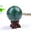 1PC Natural Green Fluorite Ball 200-500g Polished Globe Massaging Ball R Stone Home Decor Exquisite Souvenirs Gifts-Green_Fluorite_Ball_200-250g view 2