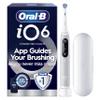 Oral-B iO6 Electric Toothbrush For Adults, 1 Toothbrush Head and Travel Case, 5 Modes with Teeth Whitening, 2 Pin Plug, Grey Opal view 1