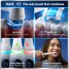 Oral-B iO6 Electric Toothbrush For Adults, 1 Toothbrush Head and Travel Case, 5 Modes with Teeth Whitening, 2 Pin Plug, Grey Opal view 4