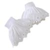 Elegtiskas False Sleeves Wrist Cuffs Floral Layered Lace Cuff view 1