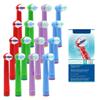 FFYan 16pcs Kid's Toothbrush Head for Oral B, Children Replacement Brush Heads for Braun Electric Rechargeable Toothbrush with Package view 1