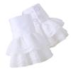 Elegtiskas Wrist Cuffs Floral Layered Lace Cuffs view 1