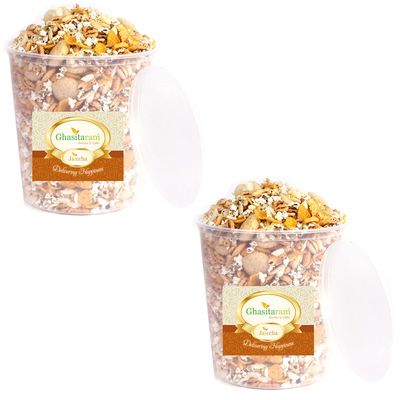 Jaiccha Ghasitaram Roasted Multigrain Chiwda 300 GMS |Diwali,Holi,Rakhi,Valentine,Christmas,Birthday,Anniversary,Gift for Her,Him,Mothers Day,Fathers Day|