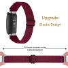 MVRYCE Ace 2 Leather Band, 5.3"-8.3" Replacement Nylon Watchband Thin Lightweight Weave Adjustable Sport Wristband Compatible for Inspire/Inspire HR/ACE 2 Smart Watch for Women Men (05WR) view 4