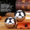 2Pcs Chinese Health Balls, 50mm Dia 304 Stainless Steel Baoding Balls Rehabilitation Health Exercise Balls for Big Hand Therapy Stress Relief,other attachments view 3