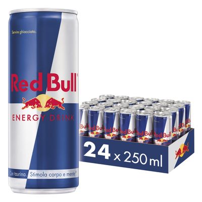 Red Bull Energy Drink, 250ml (24 Sides)