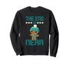 The end is near super cute ginger cookie design Sweatshirt view 1