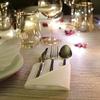 200 Linen-Feel Premium Quality Disposable Guest Napkins | Soft, Absorbent and Durable Towels | Bathroom Napkins | Dinner Napkins Good for Kitchen, Parties, Weddings or Events view 3