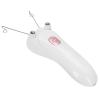 Electric White-Pink Threading Epilator, USB Charging Body Facial Hair Remover for Women, Physical Cotton Thread Epilator for Face Arms and Legs, Hair Removal Threader Hair Shaver view 3