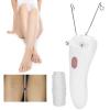 Electric White-Pink Threading Epilator, USB Charging Body Facial Hair Remover for Women, Physical Cotton Thread Epilator for Face Arms and Legs, Hair Removal Threader Hair Shaver view 4
