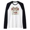 Kawaii Ramen Noodle Cat Ramen Life Anime Cat Kawaii Neko Raglan Baseball Tee view 1