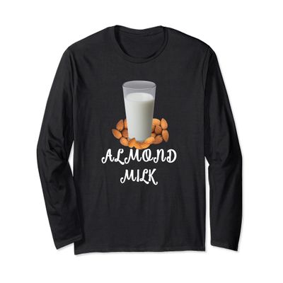 Almond Milk Vegan Long Sleeve T-Shirt