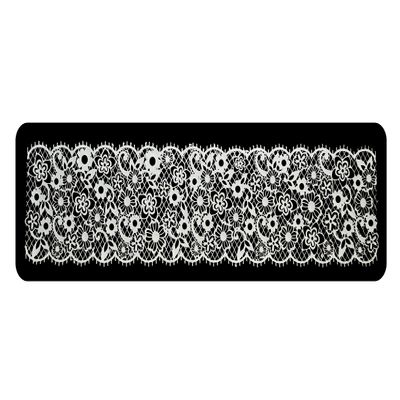 1 x Simply Heaven Edible Cake Lace 46 colours made from mat 59 (White)