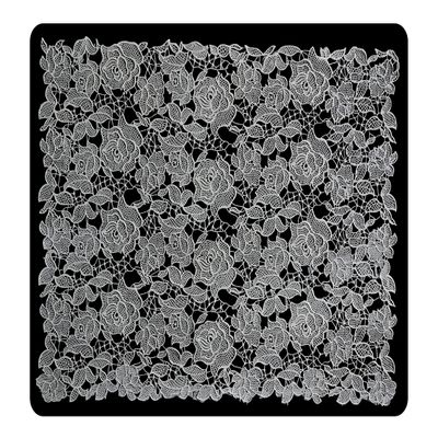 1 x Simply Heaven Edible Cake Lace 46 colours made from mat 65 (White)