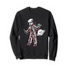 Funny Astronaut Baking Cake In Space Sweatshirt view 1