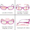 Eyekepper 5-pack Reading Glasses Blue Light Blocking for Women +1.00 view 3